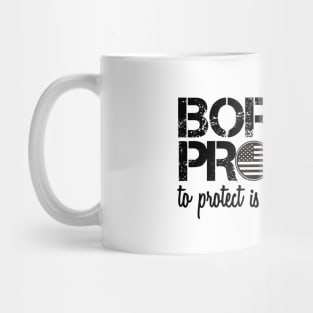 Born To Protect Mug